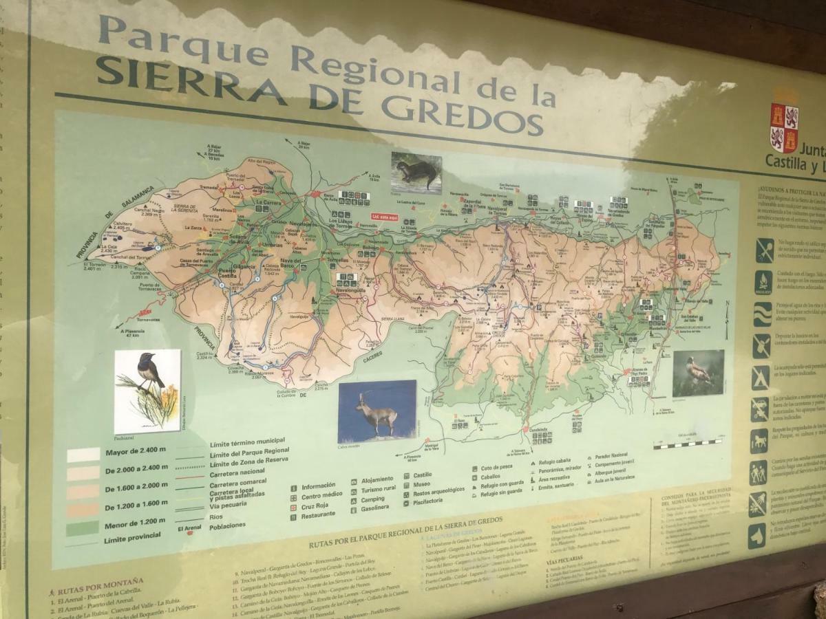 Casa Sierra De Gredos Pensionat Navasequilla Eksteriør billede